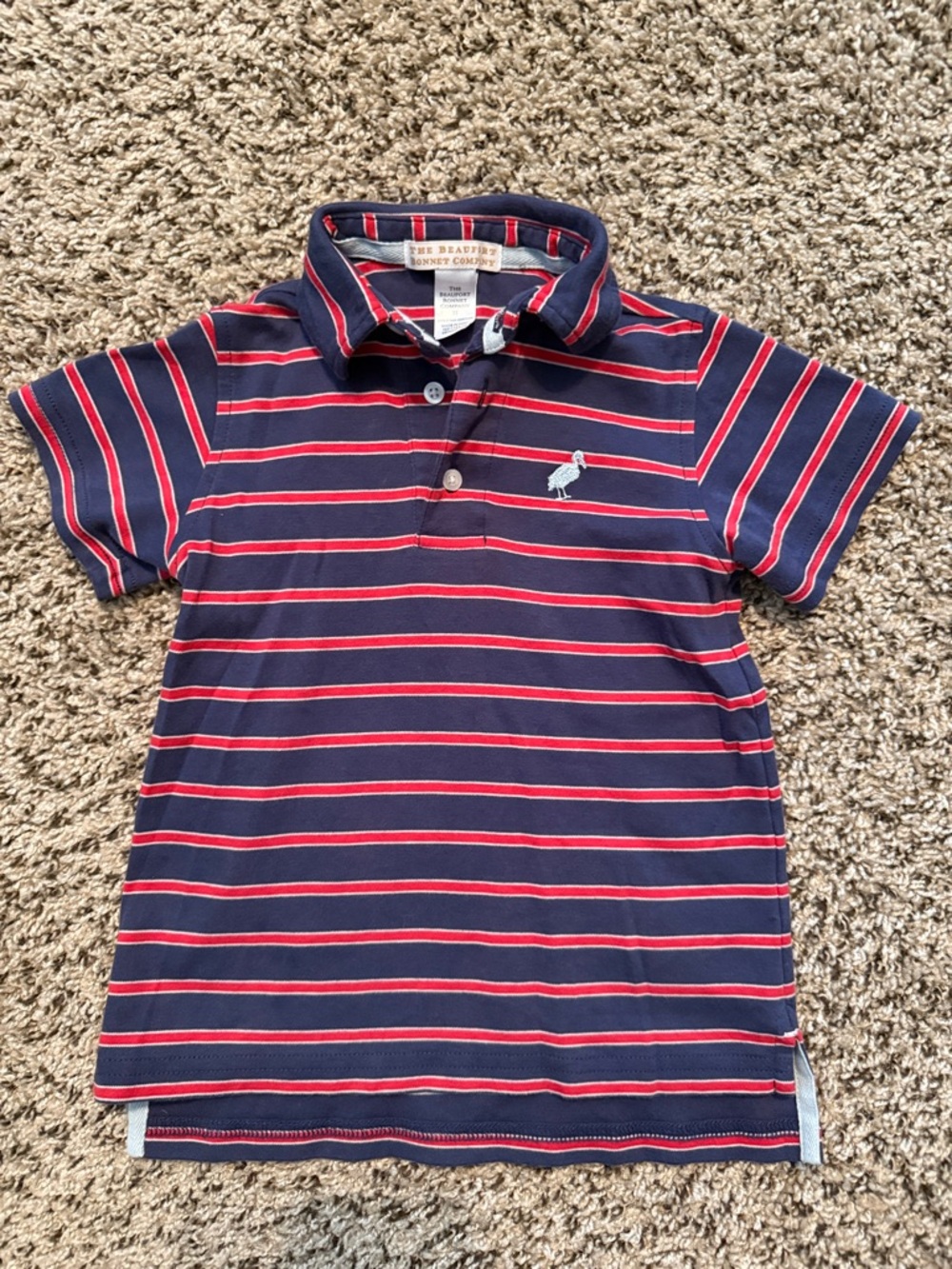 TBBC Striped Polo